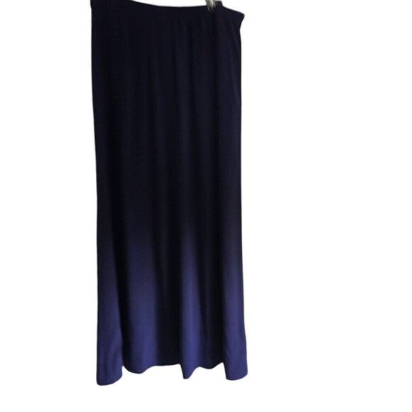 Classiques Entier Atelier Skirt Women's Size Large Navy Blue Stretch - Picture 2 of 5